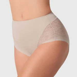 Panty faja clásico invisible con transparencias en glúteos y laterales