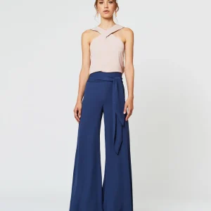 PANTALÓN LARGO LAZADA DOBLE CREPÉ