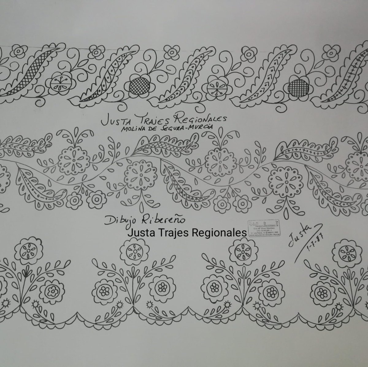 Dibujo Ribereña